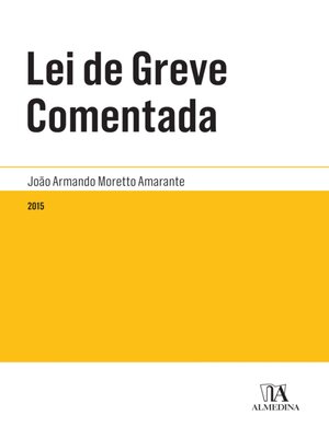 cover image of Lei de Greve Comentada